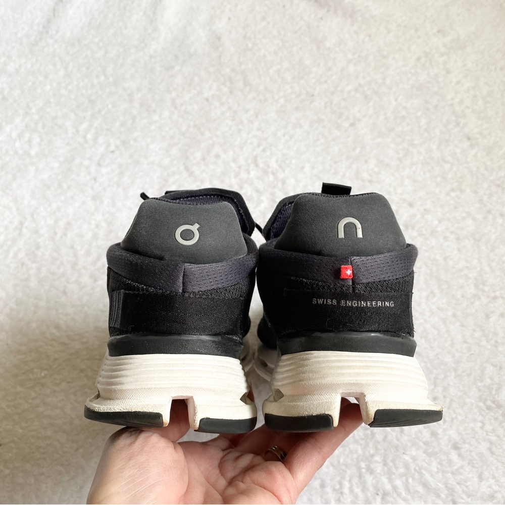 On running | cloudnova in phantom white tennis shoes - Picture 6 of 10